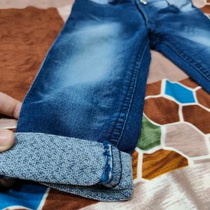 Dark Blue Jeans For Kids