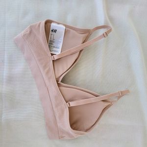 H&M Seamless Bra With Removable Pads/M