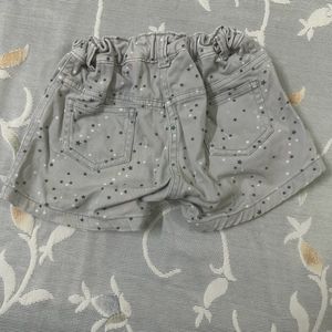 Grey Shorts For Kids