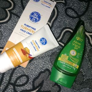 Turmeric Face Cream & Alovera Gel