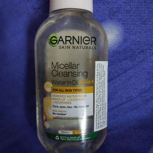 garnier cleansing water