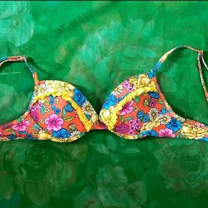 Vibrant Floral Padded Beautiful Bra 😍