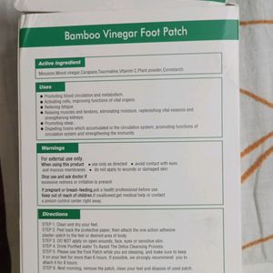 Detoxing Foot Patches