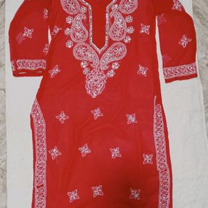 Mirror Work Kurti