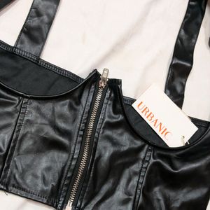 Urbanic Y2k Vest Belt Tank Top