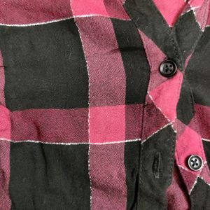 Red & Black Plaid Shirt