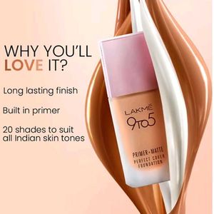 😍9 to 5 Primer+Matte Perfect Foundation