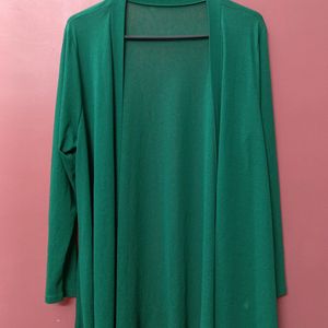 GREEN COLOUR 🟢💚 SHRUG FOR WOMEN