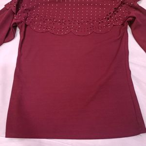 Beautiful Maroon Top