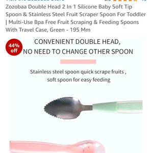 Zozobaa Double Head 2 in 1 Spoon For Toddler