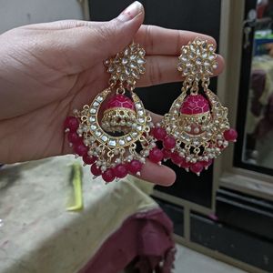 Meenakari Jhumka