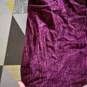 Sassafras Burgundy Skirt M Size