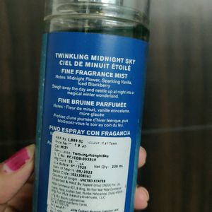 Bbw Twinkling Midnight Sky Mist