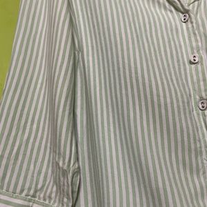 Striped Shirt Cotton Branded Good Quality