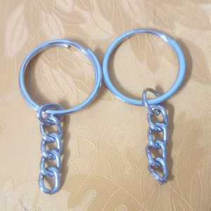Keychain Ring For Keychai Making Craft 50pcs