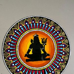 Mahadev Resin Wall Hanging