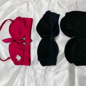 Combo Of 3 Corset Top bra