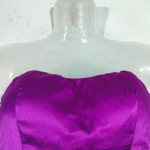 Purple Bodycon Mini Dress