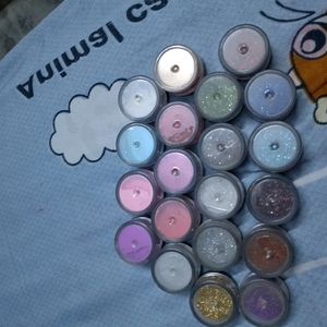 Krazy Eyeshadow Multicolour Glitter Pack 20