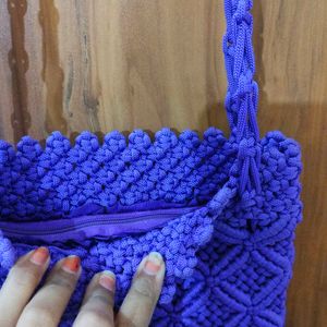 Crochet Hand Bag