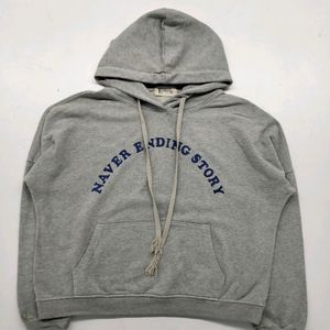 GREY OVERSIZED HOODIE FOR MEN'S AND WOMEN'S