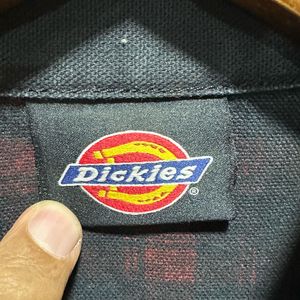 Dickies Black Denim Cotton Shirt