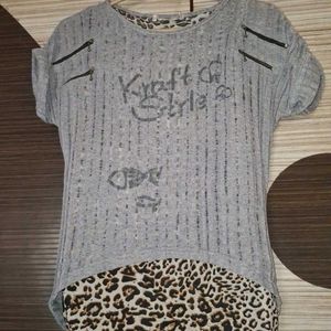 Tiger Print Top