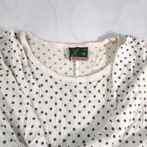 Polka Dot Women's Top