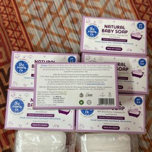 Natural Baby Soap Pack 6 Each