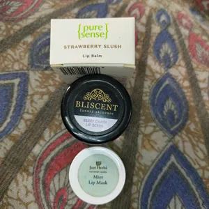 pure lip combo mask + balm + scrub