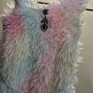 Very Smart Full Fur Frock Multicolour