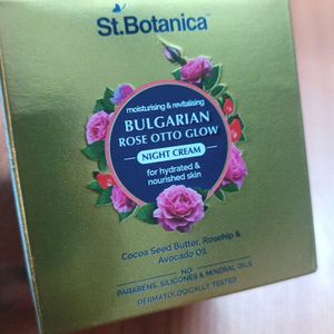 St. Botanica Bulgarian Rose Otto Glow Night Cream