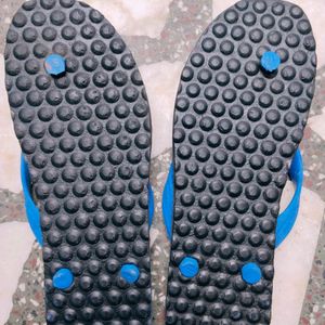 Male And Female Rubber Acupressure Slipper, Size:9