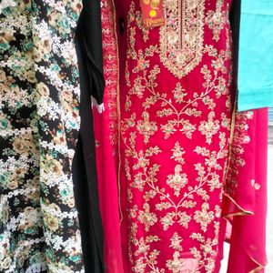 New Staylish Pakistani Collection Dress A One Qwal