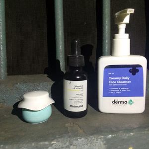 Face Wash Moisturizer And Serum