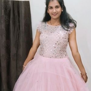 Light Pink Gown ..