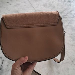 Tan Sling Bag