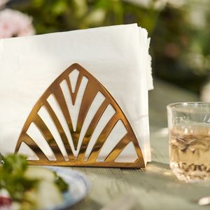 Tissue Holder - Brass Colour