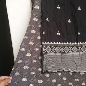 Two In One Festive Kurti With Skirt