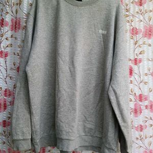 Oversized Grey Sweatshirt