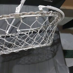 New Silver Basket