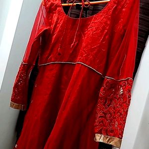 Gorgeous Net Ethnic Dress