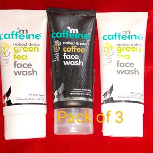 Mcaffine Face Wash Pack Of 3