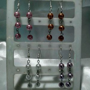 Handmade Pearl  Earrings