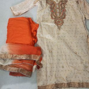 Kurta  With Pants And Duppatta