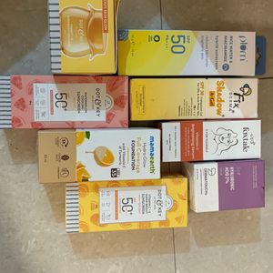 Dot & Key , Plum , Mamaearth , Foxtale Skincare