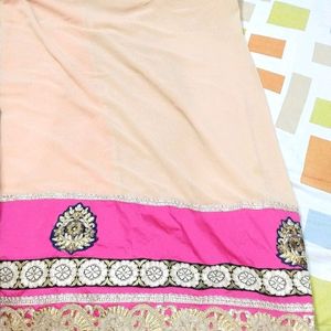 Wedding Wear Heavy Saree With Blouse