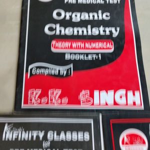 Chemistry Infinity Classes Notes Pack Of 3 .