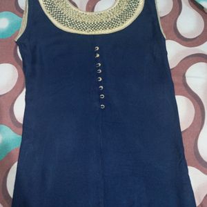 Party Wear Work Kurta For Women's