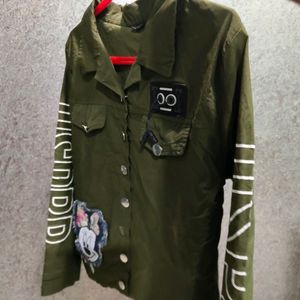 Olive Colour Women's Jacket